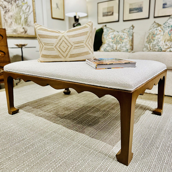 CUSTOM CR LAINE OTTOMAN CUSTOM CR LAINE OTTOMAN