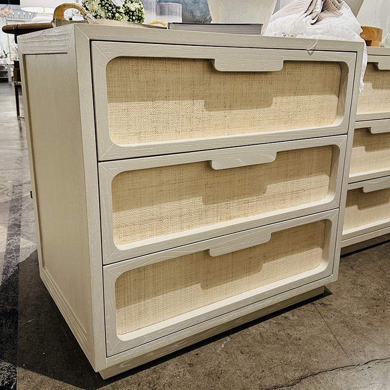 LINEN DRAWER FRONT CHEST INDOOR OUTDOOR TABLE