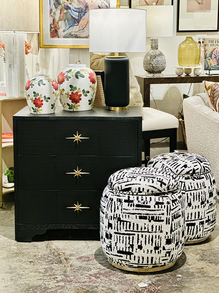 Black Linen Chest Black Linen Chest