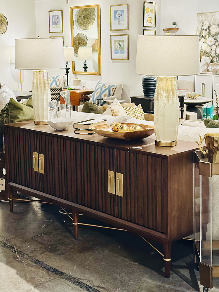 Fluted Door Credenza Fluted Door Credenza