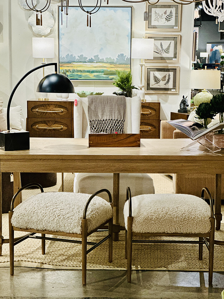 Shearling Ottomans Shearling Ottomans